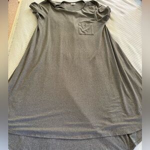 LuLaRoe Gray High Low Dress